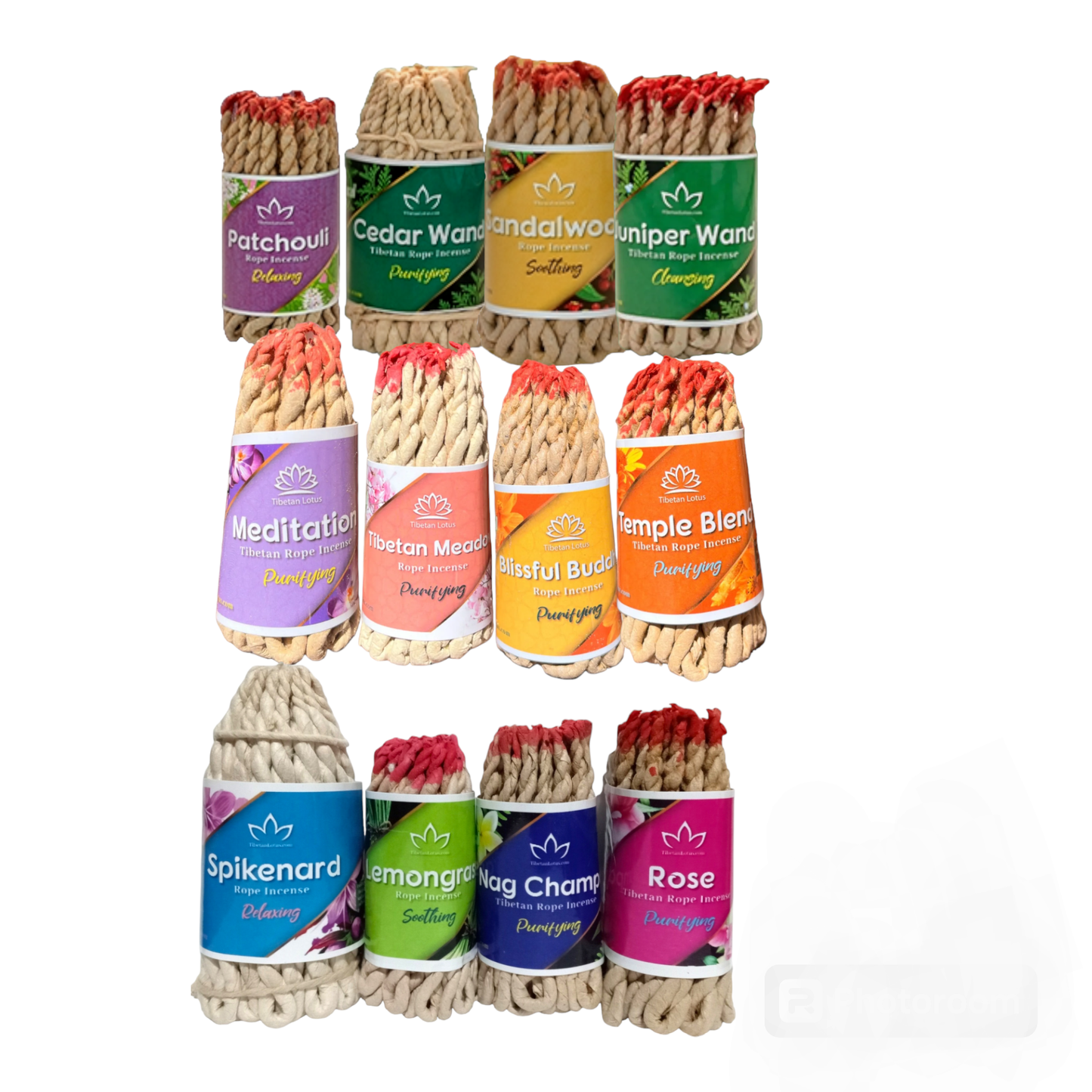 Single Bundles of Rope Incense (choose scent)